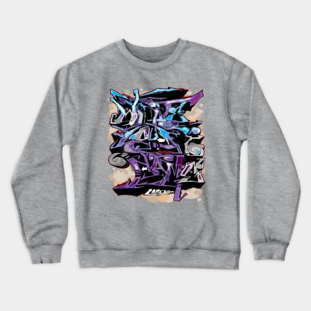 Graffiti Crewneck Sweatshirt by corekt